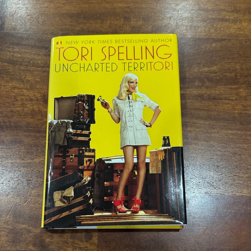 Tori Spelling Uncharted Territori Book